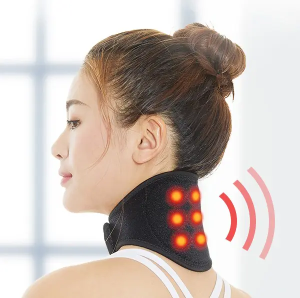 Neck Support & Heating Massage for Pain Relief