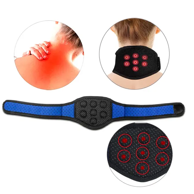 Neck Support & Heating Massage for Pain Relief